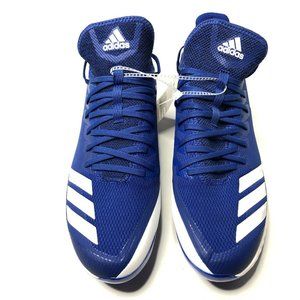 blue addidas cleats
